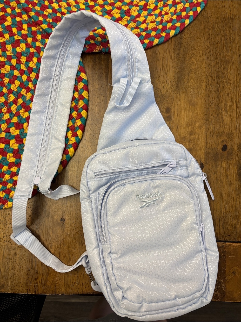 Reebok Pale Blue Crossbody Bag